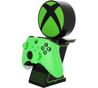 Gaming Exquisito: Xbox - Light Up Ikon LED Mobile Telephone & Gaming Controller Controller - Puertos de carga USB Cable Guys Microsoft Figura con lic