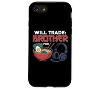 Gaming intercambiará a su Hermano por un Jugador Divertido de Juegos y Ramen Carcasa para iPhone SE (2020) / 7/8