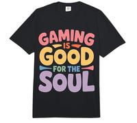 Gaming Is Good For The Soul Pasatiempo de Jugador |- Comfort Colors Adult Heavyweight T-Shirt
