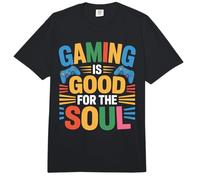Gaming Is Good For The Soul Pasatiempo de Jugador Comfort Colors Adult Heavyweight T-Shirt