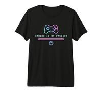 Gaming Is My Passion Controlador de Consola de Videojuegos Gamer Boy Camiseta Premium