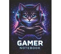 Gaming Journal for Gamers, Streamers & Esports Fans: 8.5 x 11 Composition Lined Notebook for Notes, School, Work & Gaming Ideas