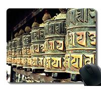 Gaming Mouse Pad, Buddha Meditation Faith Spirituality Rest, Buddha Mouse Pads