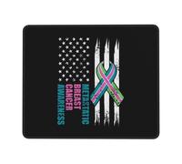 Gaming Mouse Pad, Concientización sobre El Cáncer De Mama Metastásico Tapete De Juego Multifuncional Alfombrilla De Escritorio Professional Mousepad para Ratón Jugadore 25X30Cm