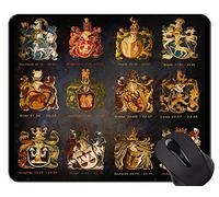 Gaming Mouse Pad, Constellation Zodiac Symbol Astrology Themes Of Custom Rectangle Gaming Mouse Pads