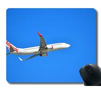 Gaming Mouse Pad Custom, Alfombrilla para ratón Boeing 737 Sydney, Base de Goma Antideslizante, Alfombrilla