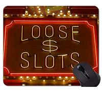 Gaming Mouse Pad Custom, Banknote, Money Las Vegas Mouse Pad With Stitched Edge