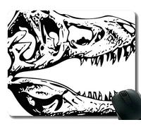 Gaming Mouse Pad Custom, con base de goma antideslizante Dragon T Rex Mousepad
