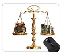 Gaming Mouse Pad Custom, Formas de ahorrar dinero Mousepad antideslizante con base de goma Justice