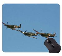 Gaming Mouse Pad Custom, Gun Gale en línea Spitfire antideslizante de goma Base Mousepad