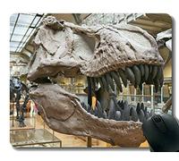 Gaming Mouse Pad Custom, Happy Dinosaur Skeleton Base de goma antideslizante Mousepad