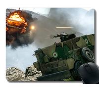 Gaming Mouse Pad Custom, Machine Gun Mouse Pad con Borde Cosido