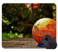 Gaming Mouse Pad Custom, Puzzle Ball Wild Leopard Antideslizante de Goma con Base Mousepad