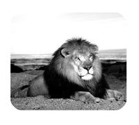 Gaming Mouse Pad, Gaming Mousepad - The King of Forest - Lion Rectangle Mouse Pad