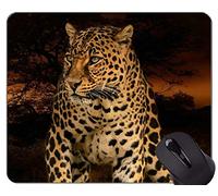 Gaming Mouse Pad, Leopard Cat Family Leopard Mouse Pads