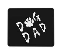 Gaming Mouse Pad, Mamá Y Papá Perro Alfombrilla De Escritorio Professional Alfombrilla De Ratón para Juegos Multifuncional Mouse Pad para Jugadore Trabajo 25X30Cm