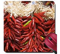 Gaming Mouse Pad, Manojo De Chiles Picantes Rojos En Un Mercado Callejero Mousepad Antideslizante Alfombrilla De Escritorio Portátil Alfombrilla De Ratón para Juegos Gamers 25X30Cm