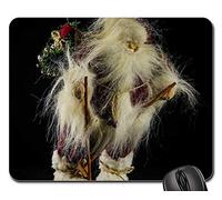 Gaming Mouse Pad, Papá Noel San Nicolás Kris Kringle Mouse Mat Antideslizante Alfombrilla Ratón Portátil Mouse Pad para Laptop Pc 25X30Cm