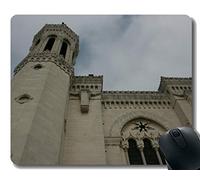 Gaming Mouse Pad Personalizado, Faith Faith Notre Dame Spirit Mouse Pad Stitched Border