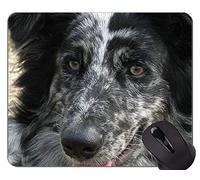 Gaming Mouse Pad Retrato de un Perro Pastor Australiano, Odin Alfombrilla de ratón cómoda para Juegos y Oficina