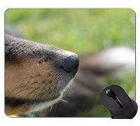 Gaming Mouse Pad Retrato de un perro pastor australiano, perro Cómodo tapete para juegos y oficina