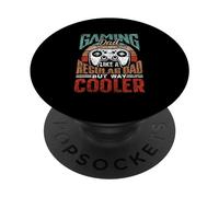Gaming Padle Normal Pero Mucho Más Guay Papá Gamer Juegos PopSockets PopGrip Adhesivo