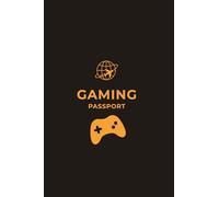 Gaming Passport: A Video Game Tracker to Log Games, Progress, Achievements & Reviews | 4 x 6 Inches