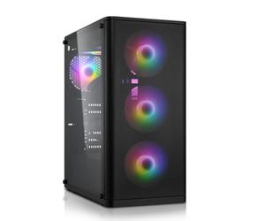 Gaming PC Intel i5 12400F 6X 4.7 GHz, 16 GB DDR4 RAM, 1TB M.2 SSD, Intel Arc B580 12 GB, Win 11 Pro - Gamer PC para WQHD