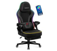 Gaming-stuhl force rgb black mesh (hz-force 4.6 rgb black mesh)