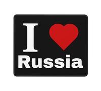 Gaming Tapete Amo A Rusia Portátil Alfombrilla Escritorio Lavable Protector Escritorio para Ordenadores Computadora Escritorio Ordenador 25X30Cm