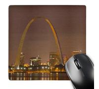 Gaming Tapete Arco Gateway De San Luis, Misisipi Duradera Mouse Pad Lavable Accesorios Ordenador para Escritorio Hogar Escritorio Ordenador 25X30Cm