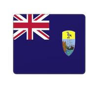 Gaming Tapete Bandera De Santa Elena Duradera Alfombrilla Escritorio Portátil Protector Escritorio para Computadora Escritorio Oficina 25X30Cm