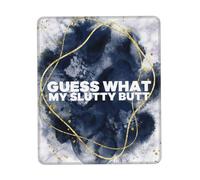 Gaming Tapete ¿Qué Es Mi Trasero De Guarrilla? Impermeable Accesorios Ordenador Lavable Alfombrilla Escritorio para Ordenadores Juegos Escritorio Ordenador 25X30Cm