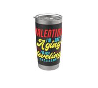 Gaming Valentina I'm Not Aging Funny Valentina Cumpleaños Vaso térmico de acero inoxidable de doble pared
