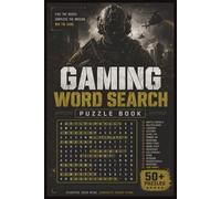 Gaming Word Search Puzzle Book: Word Search Puzzles about Video Games | 6x9 inches, 110 Pages | 50+ Puzzles…Gift for Holidays and relaxing and gaming aficionados