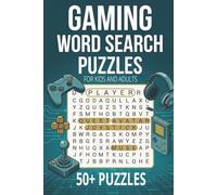 Gaming Word Search Puzzle Book: Word Searches with Easy to Read Print about Gaming, Video Games, Playing Games and More | 6x9 inches, 110 pages | 50+ ... Gift for Vacations,Holidays and free times