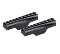 GAMM Set de 2 Cuchillas CRUNCHY de Acero Inoxidable, Cuchilla de Repuesto para Afeitadora Gamm Accesorio Original Gamm Compatible con Afeitadora Eléctrica Boosted
