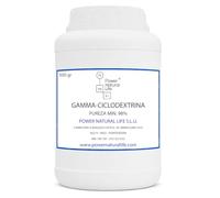 Gamma-Ciclodextrina en Polvo | Power Natural Life | Bote 500 g | Uso Alimentario, Uso Técnico e Industrial | Oligosacárido Cíclico