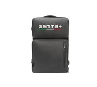 GAMMA+ Mochila de Peluquería, Mochila de Barbero Portátil con Puerto USB, Bolsa de Viaje para Peluquería para Cortapelos, Secador Tijeras, Bolso Peluquería Profesional, Impermeable, Negro