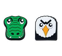 Gamma Raqueta Accesorios Zoo Damp 2 Eagle Gator vibración, Multicolor, S