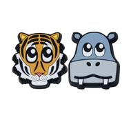 Gamma Raqueta Accesorios Zoo Damp 2 Hippo Tiger vibración, Multicolor, S