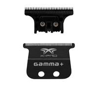 GAMM X-Pro - Cuchilla de corte de pelo ancha con DLC de carbono negro fijo con DLC The One Cutter Set