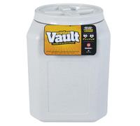 Gamma2 Vittles Vault Outback contenedor de almacenamiento de alimentos para mascotas, gris, 50 libras