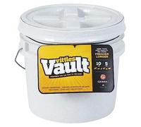 Gamma2 Vittles Vault Outback Contenedor hermético para Comida de Mascotas, Blanco, 10 Libras