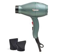 GAMMAPIU' Secador de Pelo Profesional I.E.S LIGHT, Secador de Pelo Bajo Consumo, Secado Rápido con Tecnología ETC, Ultraligero (sólo 430 gr), 2 Velocidades / 3 Temperaturas (VERDE MUSGO)
