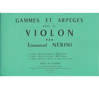 Gammes et arpèges Vol.1 (à 2 octaves) - Violon