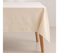 GAMUSI Mantel Antimanchas geométrico Line Crudo 140x240 cm