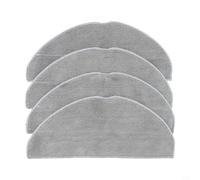 Gamuza de microfibra para piezas de repuesto para Roborock para Q7 M5/M5+, para Q7 TF/TF+, para Q7 L5/L5+, Q7B, Q7T+, color gris - Accesorio perfecto para robot aspirador para una limpieza eficiente
