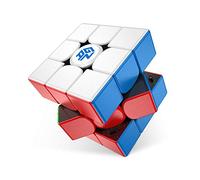 GAN 11 M Pro Cubo Mágico Magnético 3x3 de Profesional Speed Cube,con 64 Imanes/3 Intensidades Magnéticas/6 Niveles de Elasticidad,Puzzles Adultos Niños Principiantes (Frostred Surface/Interior Negro)
