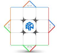 GAN 13 Maglev Cubo de Velocidad 3x3 de Magnético Speed Cube,con 76 Imanes/6 Niveles de Elasticidad/6 Niveles de Magnetismo,Juego de Rompecabezas para Niños y Adultos(Frosted Coated)